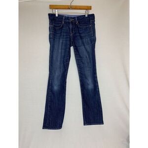 Gap 1969 Real Straight Jeans Women's 26/2A Denim Bottom‎ Pants